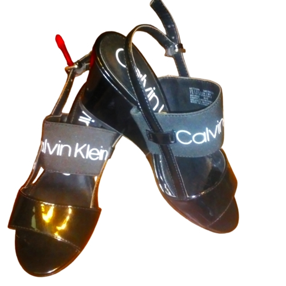 Calvin Klein wedge heels